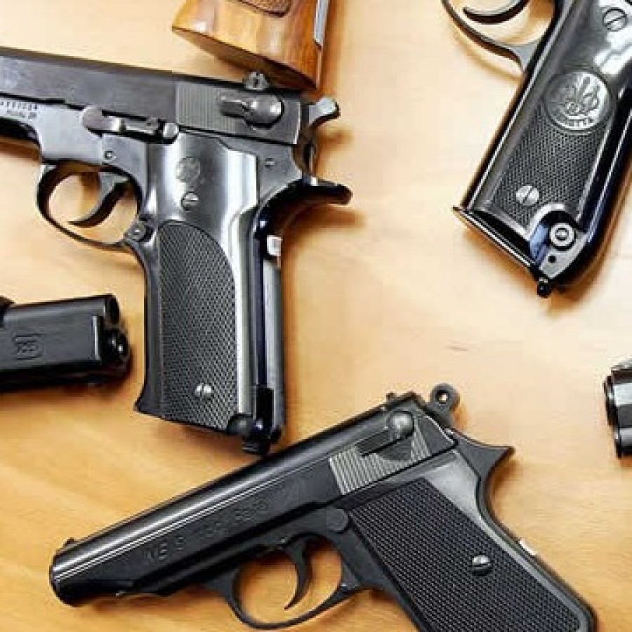 Firearms and ammunition 
