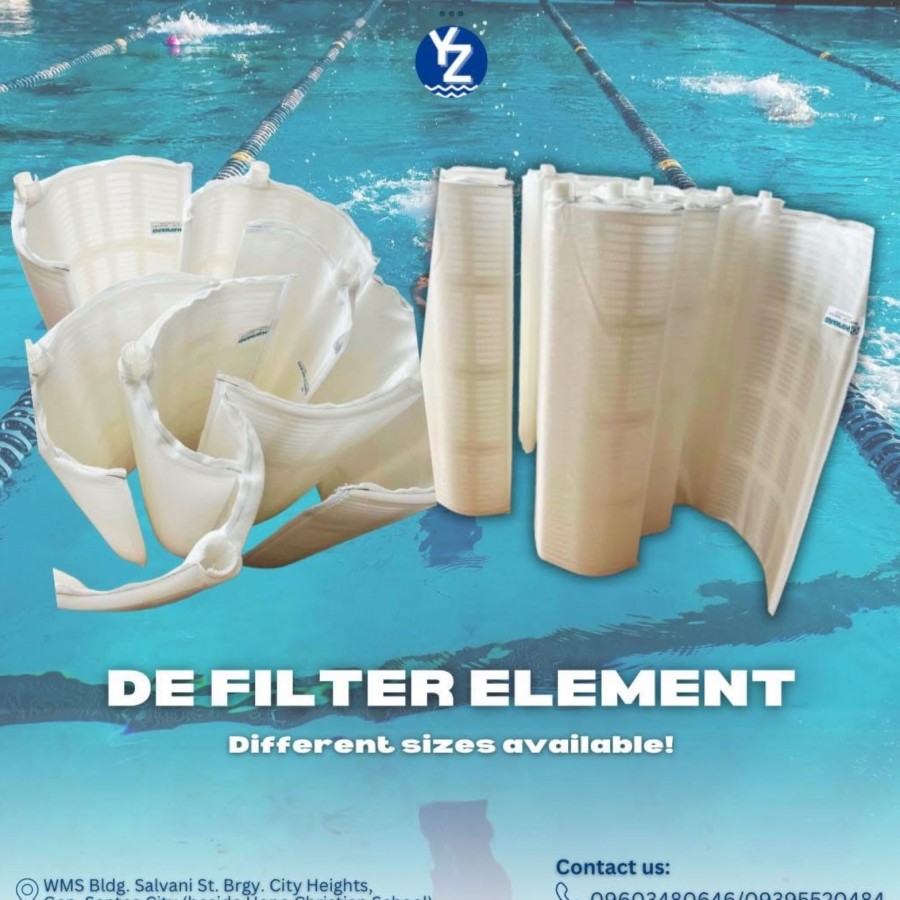 DE POWDER, CHLORINE & Elements