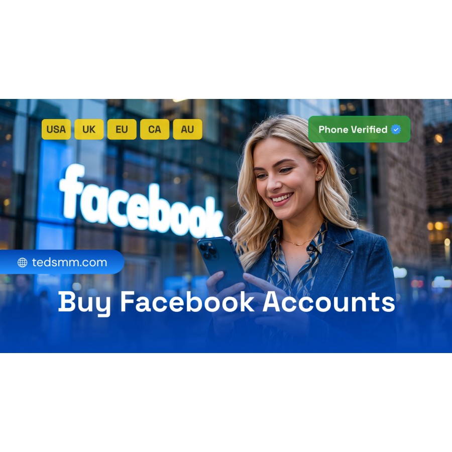 Buy Facebook Accounts - USA, UK, CA, EU & AUS Profiles