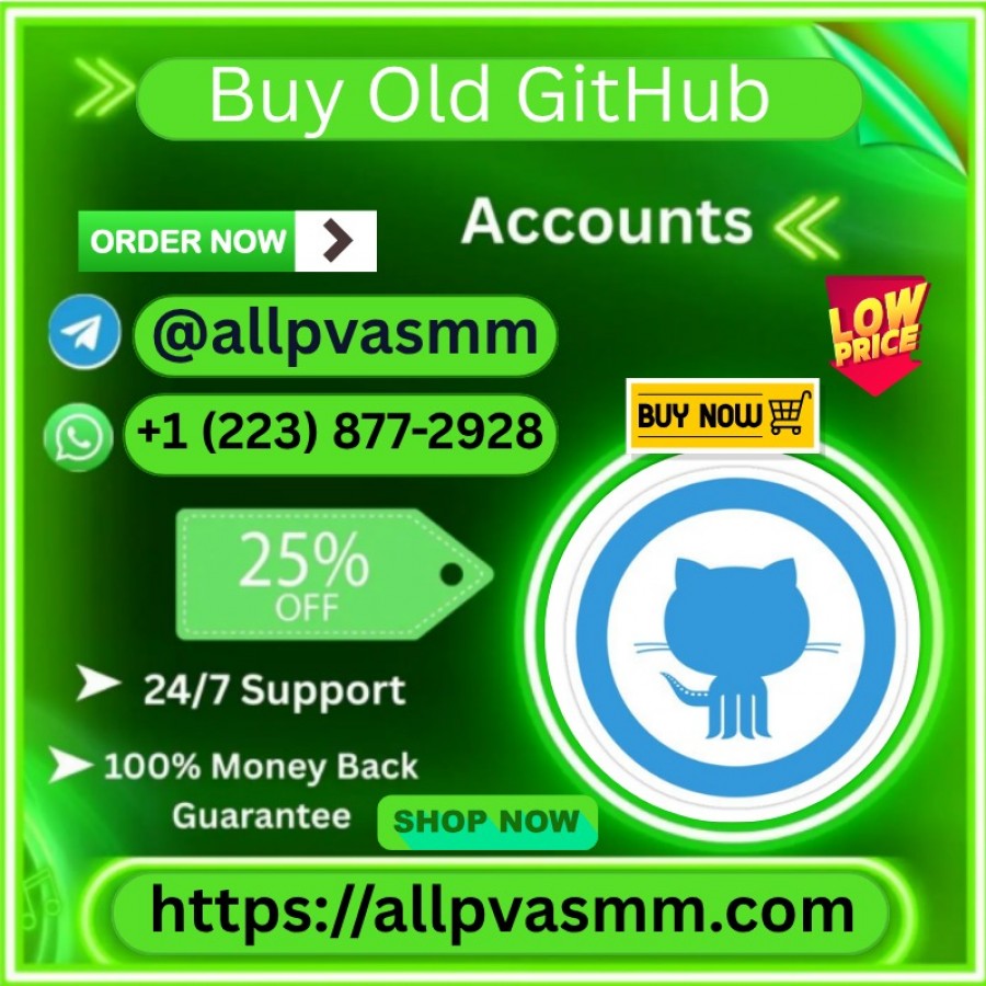 Top 10 Sites To Buy Old Github Accounts In 2025-26