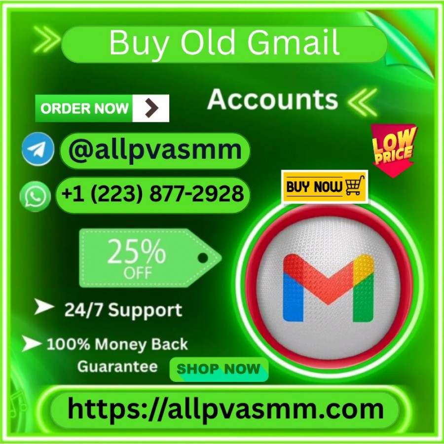 Buy Old And New Gmail Accounts