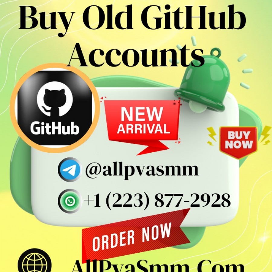 Buy, GitHub Accounts Aged, Active Developer-Rea