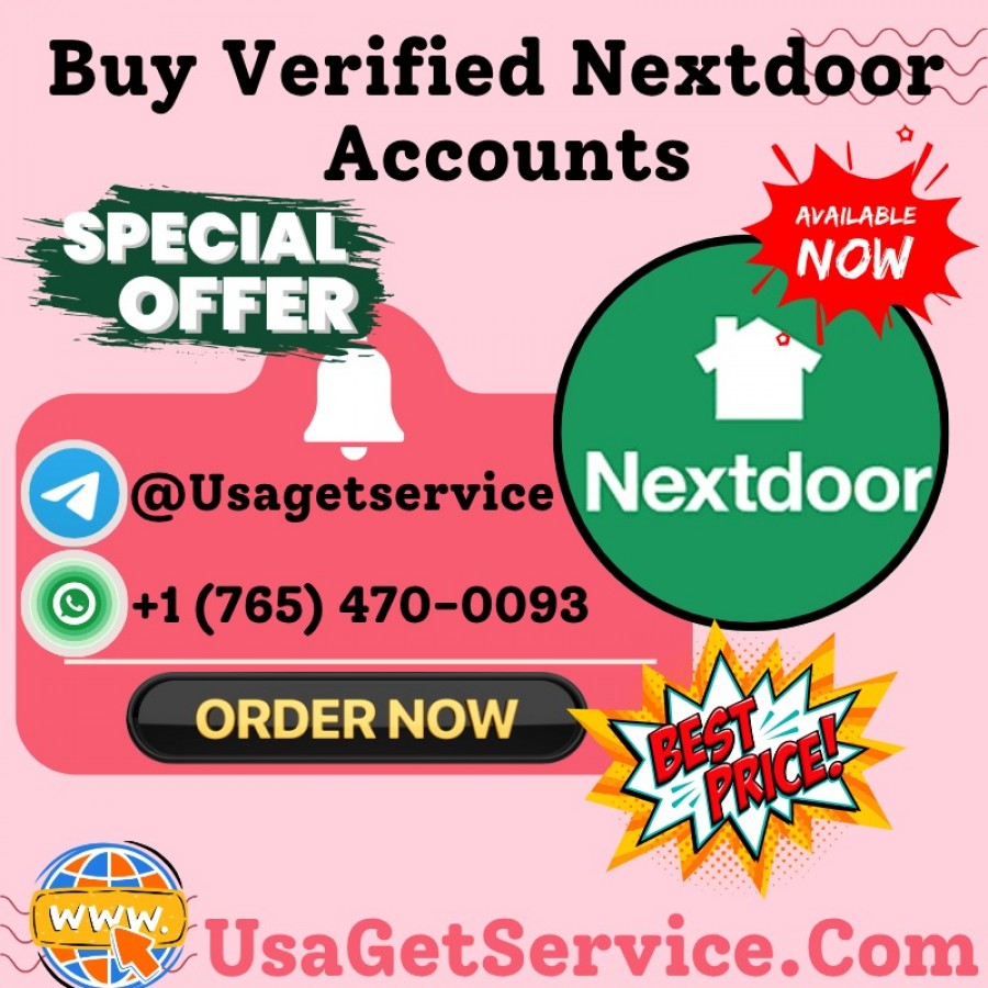 Buy Fresh Nextdoor Verified Profiles