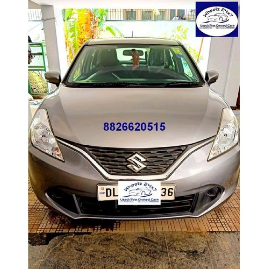 Maruti Suzuki Baleno Delta Premium Silver 2017