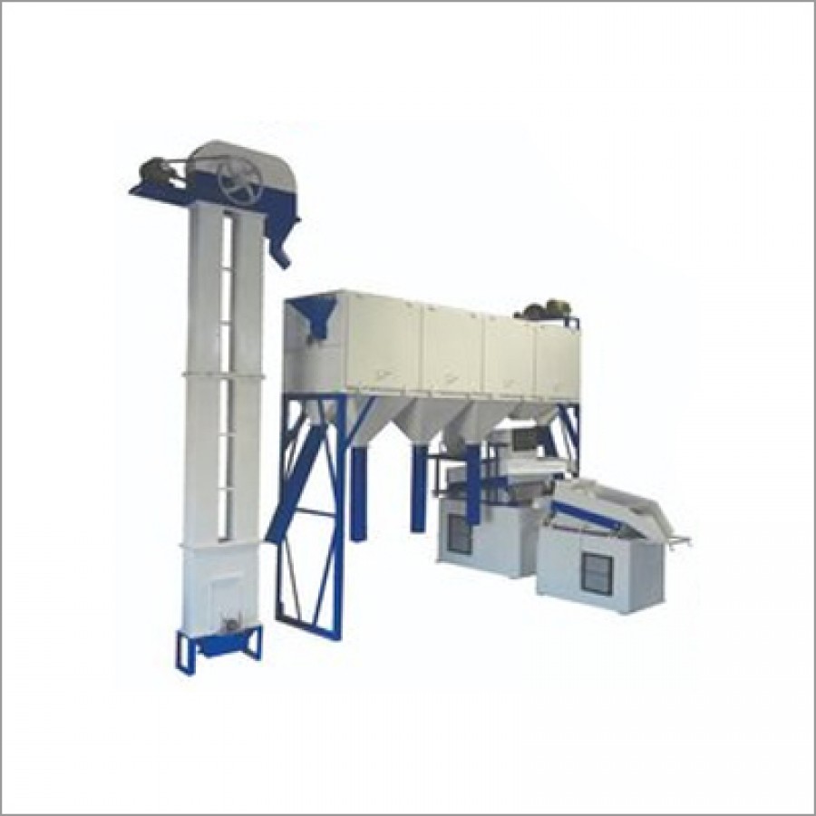 Mild Steel Grains Cleaning Plant