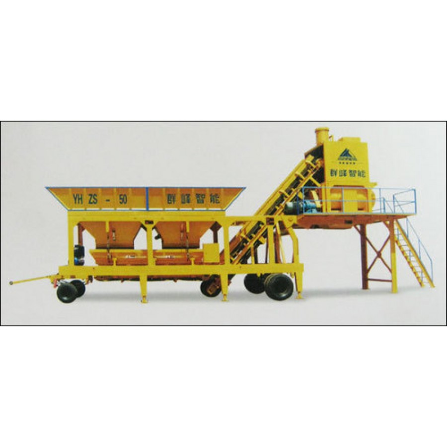 Mobile Concrete Batching Plant
