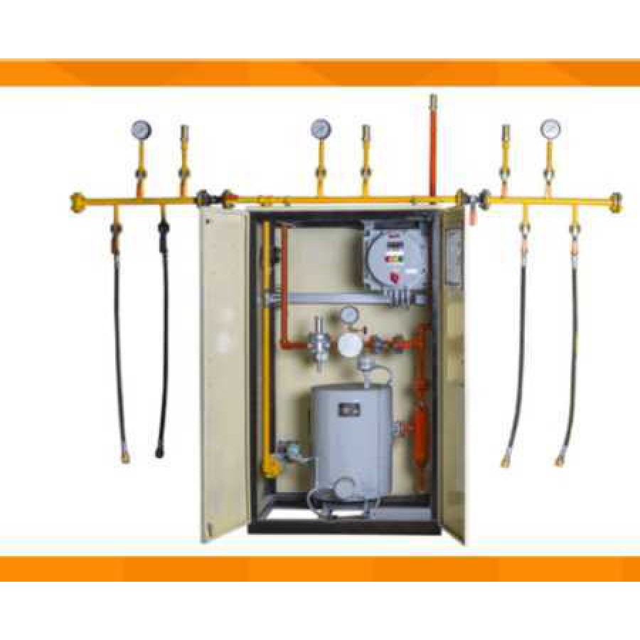 Multiple Size Wall Mounted LPG Lot Vaporizer For LP Gas And Propane
