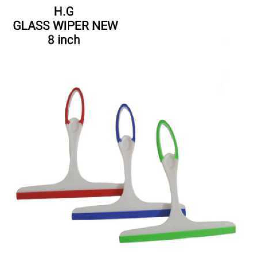 Non Slip 8 Inch Glass Cleaning Wiper with Comfortable Handle
