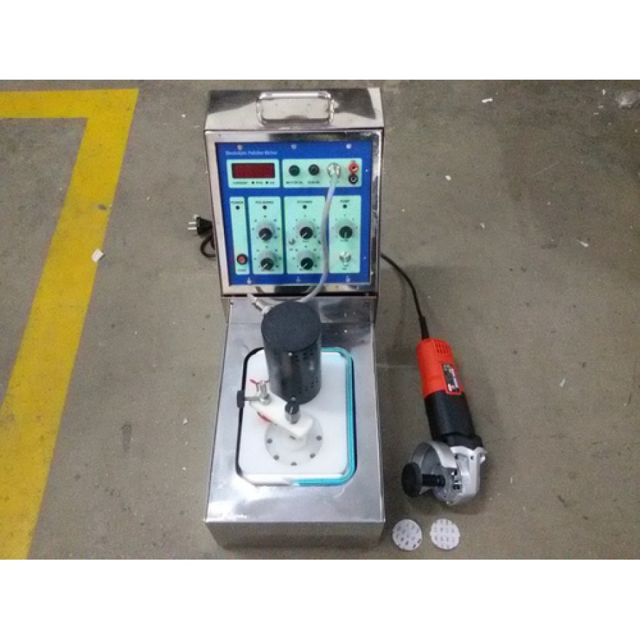 Positive Flow Electrolytic Polisher Etcher