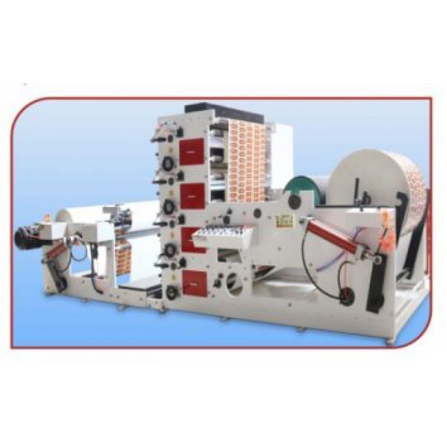 Roll Flexo Printing Machine (Model No. VEP-1000)
