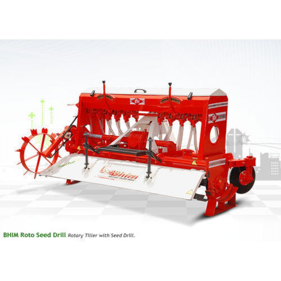 Roto Seed Drill Machine