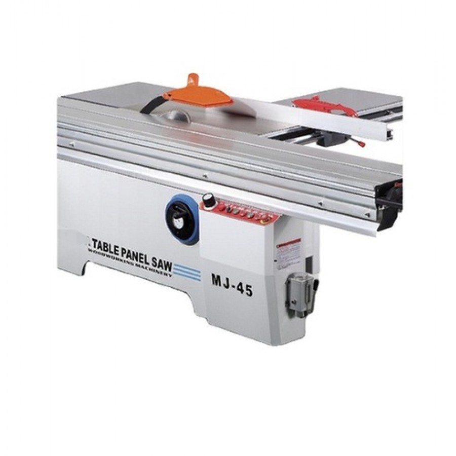 Semi Automatic Length Sliding Table Saw Machine with 1 Year of Warranty
