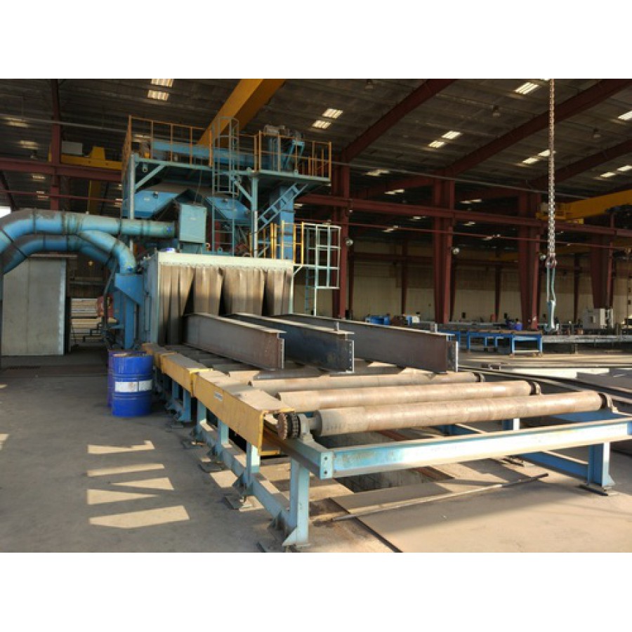 Tunnel Shot Blasting Machine
