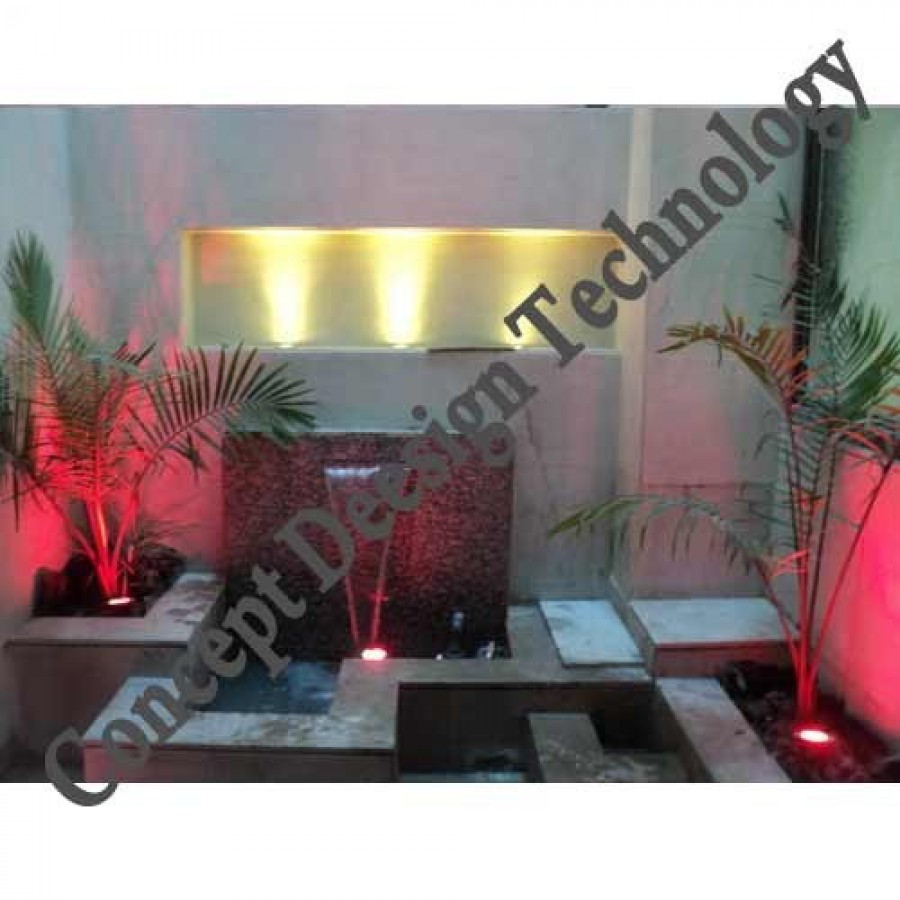 Water Fall With LED Lights