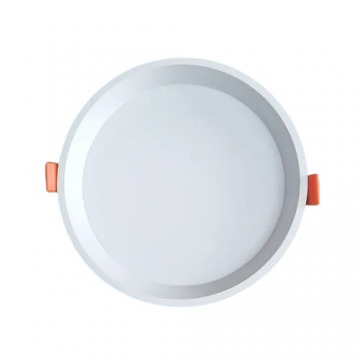 18 Watt 220 Voltage 4000 Kelvin Polycarbonate Round LED Downlight