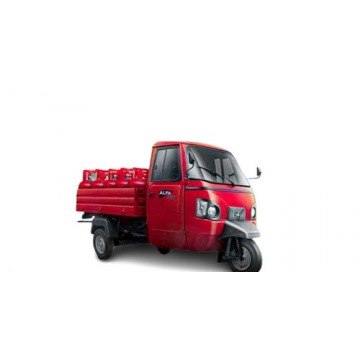 29.4 Mileage 10.5 Liter Fuel Tank Metal Body Cng Three Wheeler