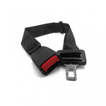 33x1.5 Inches 2.9 Mm Thick Adjustable Plain Nylon Seat Belt For Safety 