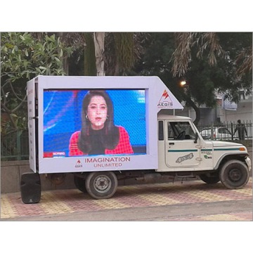 Advertising Mobile Truck Mounted LED Screen