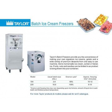 Batch Ice Cream Machines