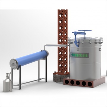 Bottom Fire Distillation Unit ss made