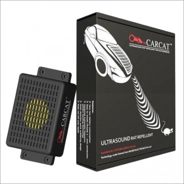 Carcat Duo Ultrasound Rat Repellent For Automobiles