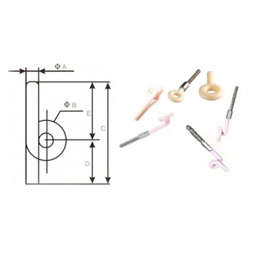 Ceramic Snail Guides and Ceramic Ring Guides