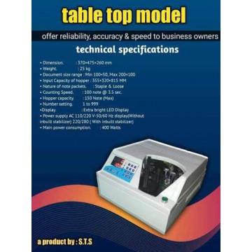 Currency Counter Machine