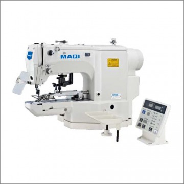 Electronic Button Attaching Sewing Machine