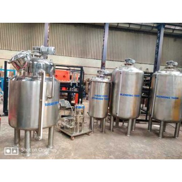 Fully Automatic Carbonated Soft Drink Making Plant