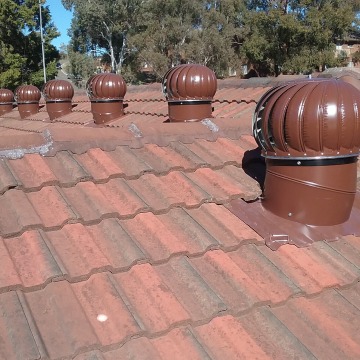 500mm Twista Roof Ventilators 
