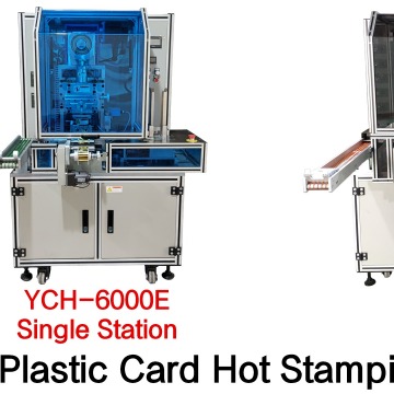 Plastic PVC card hot stamping machine 