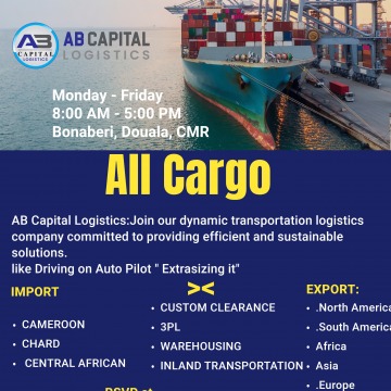 All cargo shippers in and out of Cameroon