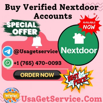 Buy Fresh Nextdoor Verified Profiles