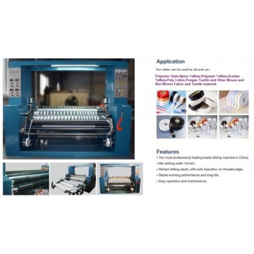 High Performance Fabric Slitter Rewinder