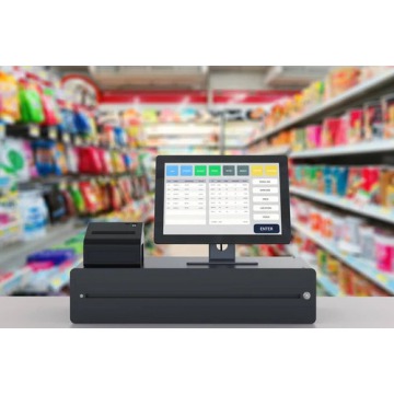Light Weighted And Portable Scratch Proof Touch Screen Pos System For Billing
