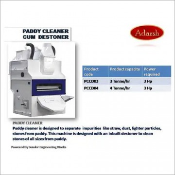Paddy Cleaner Cum Destoner