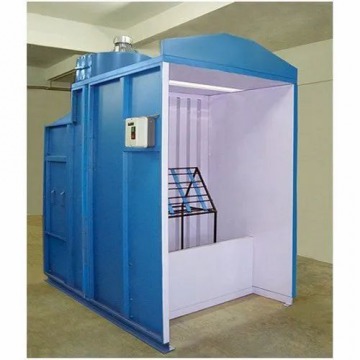 Paint Coated Mild Steel Lab Spray Booth For Industrial Use