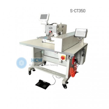 S-CT350 Auto Curtain Pinch Pleating Machine with (Auto Feed and Auto Pleat Calculation Module)