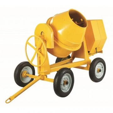 Semi Automatic and Mild Steel Body Based Cement Concrete Mixer - Size 200x100x120 cm