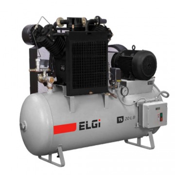 Single and Two Stage Industrial Piston Compressors
