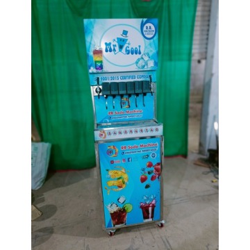 Stainless Steel Body Fully Automatic Soda Machine