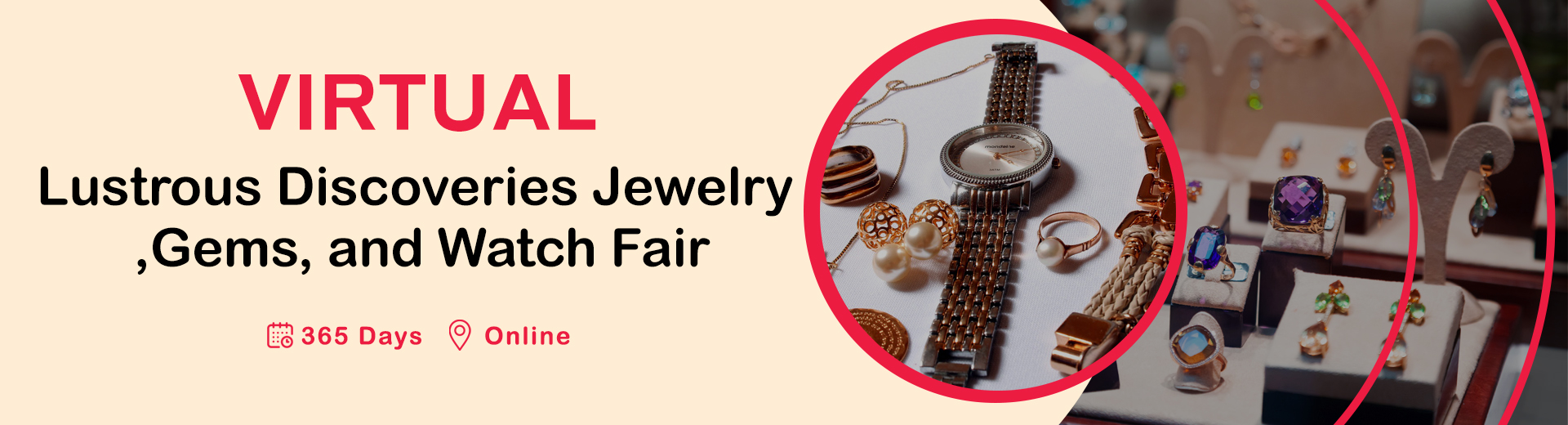 Lustrous Discoveries: Virtual Jewelry, Gems, and Watch Fair